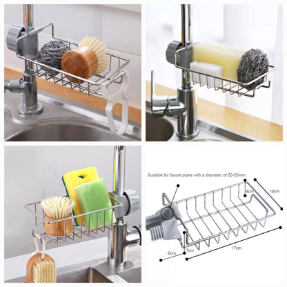 Stainless Steel Faucet Rack