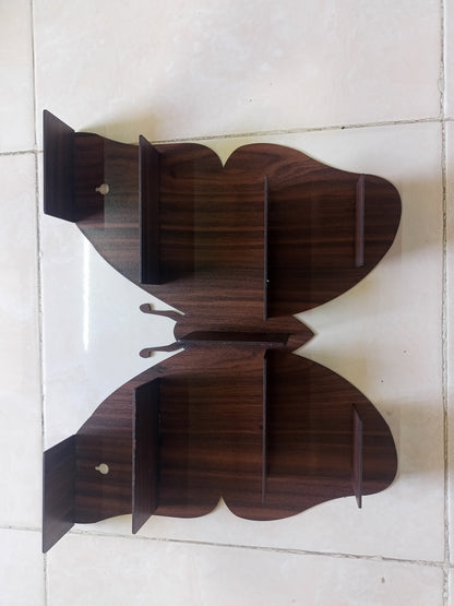 Wooden Wall Shelf, Butterfly Shelf Home Decor