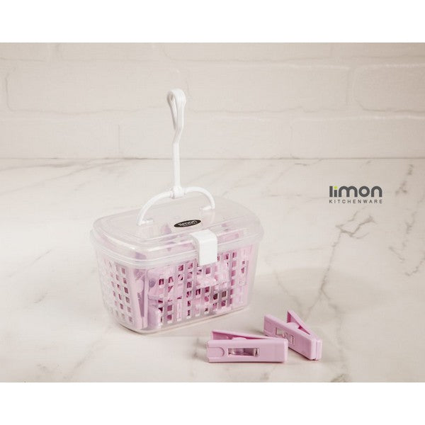 Limon Clips Box With Handle