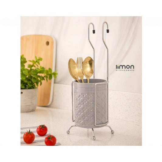 Limon Spoon Cutlery Hanging Holder With Steel Stand