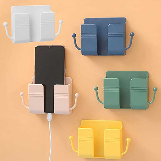 Self-Adhesive Wall Mobile Holder With Hooks