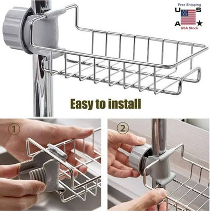 Stainless Steel Faucet Rack