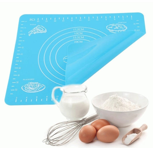 Silicone Thickening Rolling Mat Dough Liner.(Roti Mat)