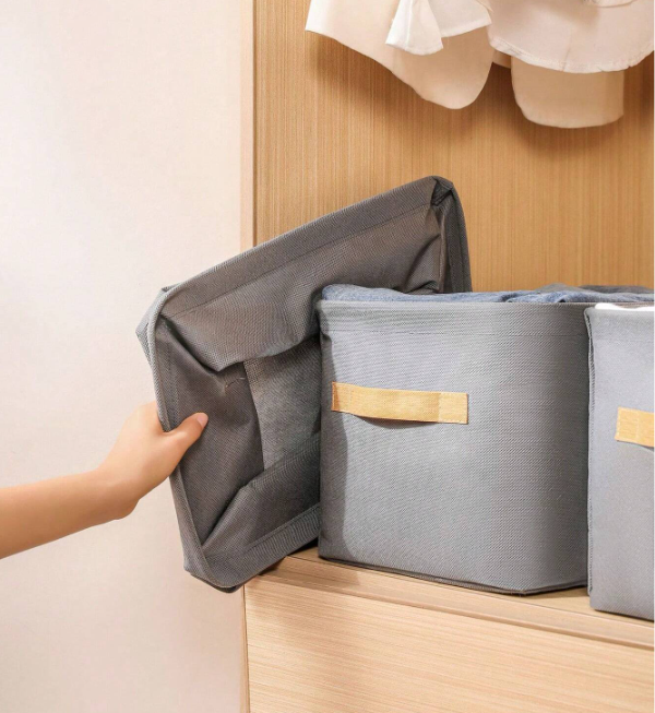 Clothes Storage Basket Organizer Box