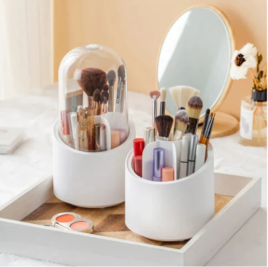 360 Rotating Makeup Brush Holder