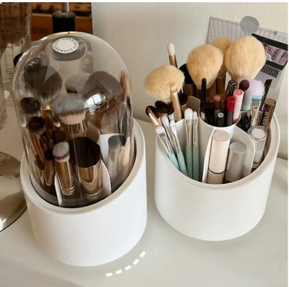 360 Rotating Makeup Brush Holder