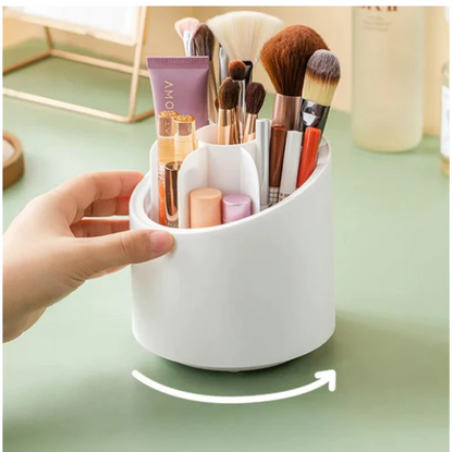 360 Rotating Makeup Brush Holder