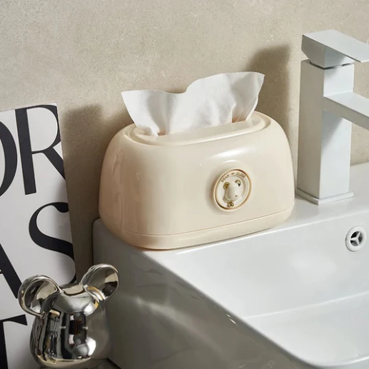 Mounta Bear Minimalist Tissue Box