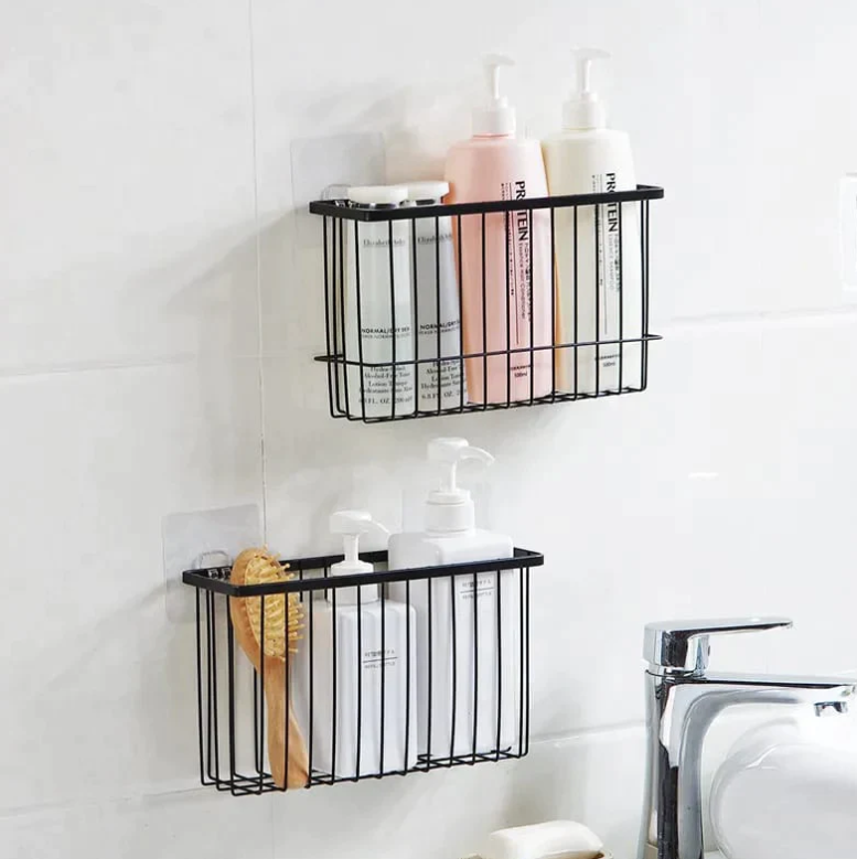 Kitchen Bathroom Iron Wire Basket