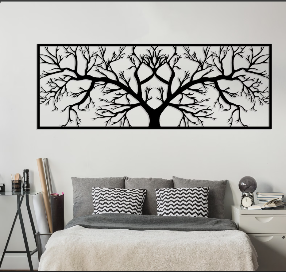 Tree Wooden Wall Art Home Decor