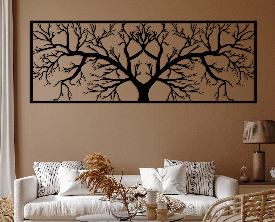 Tree Wooden Wall Art Home Decor