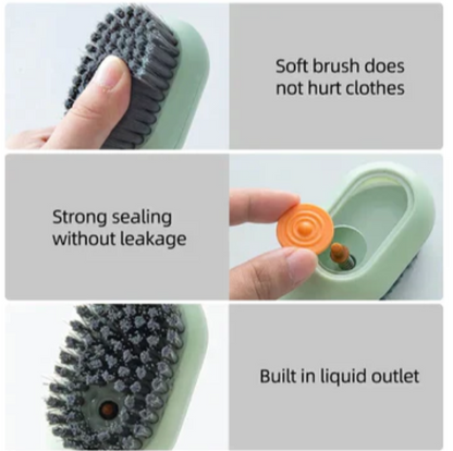 Soft Bristled Liquid Cleaner Brush