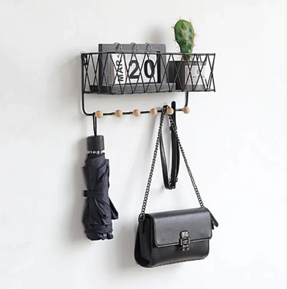 Multipurpose Criss-Cross Wall Utility Shelf