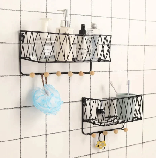 Multipurpose Criss-Cross Wall Utility Shelf