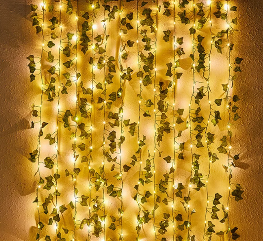 Leaf Garland Plant Fairy Lights For Home Decoration