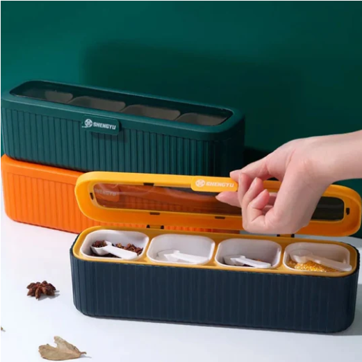 4 in 1 Seasoning Spice Box