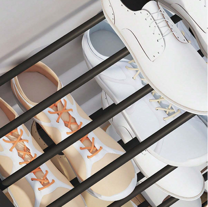 4 Layer Bubble Hole Shoe Rack