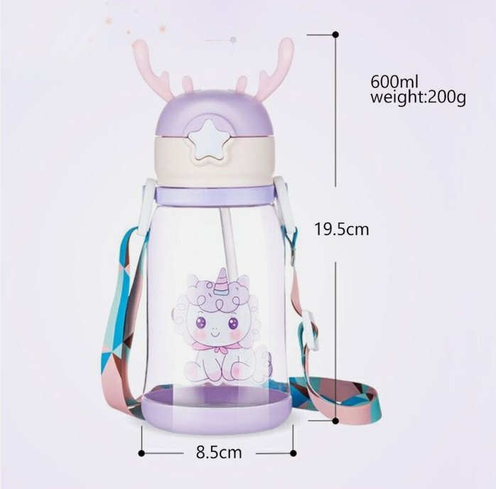 Deer Horn Kids Direct Sip Water Bottle