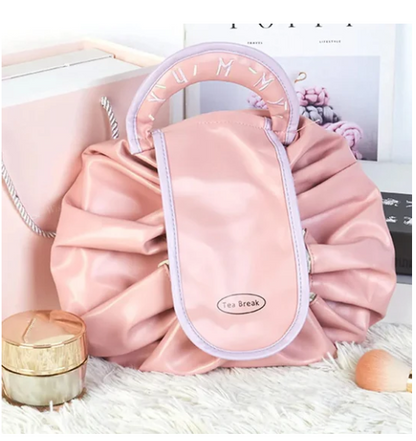 Lazy Girl High-Grade Drawstring Cosmetic Bag