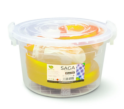 37 Pieces Saga Picnic Set 6 Person