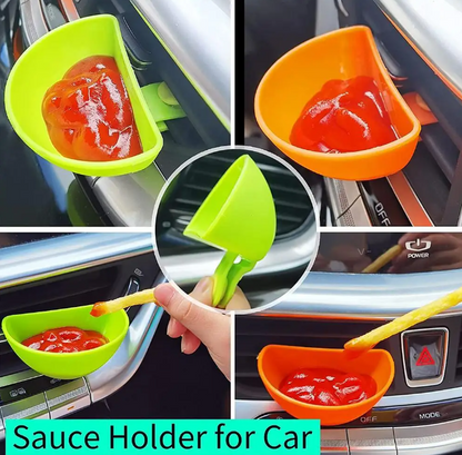 4pcs Dip Clip Set Sauce Bowls