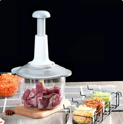 Manual Meat/ Vegetable Push Chopper/ Grinder