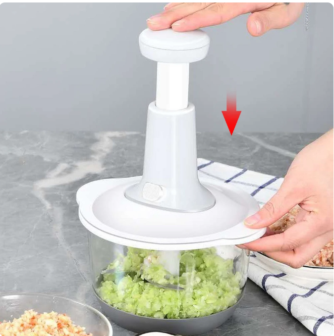 Manual Meat/ Vegetable Push Chopper/ Grinder