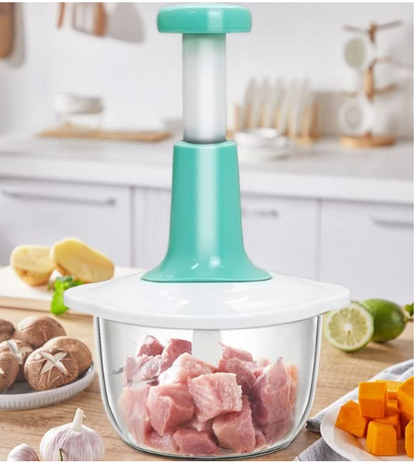 Manual Meat/ Vegetable Push Chopper/ Grinder