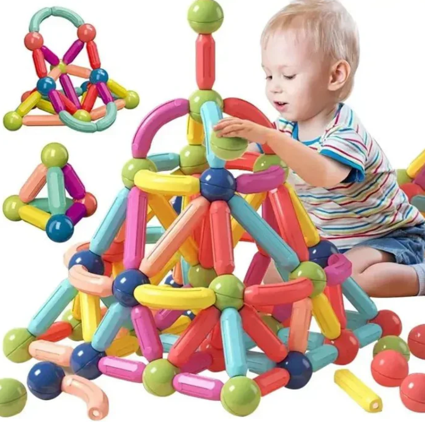 Magnetic Sticks Educational Magnet Building Blocks