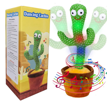 Dancing Talking Cactus Toy with USB Charge