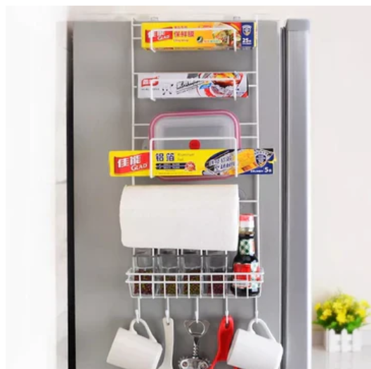 Kitchen Wall Organizer Multi-layer Fridge Rack