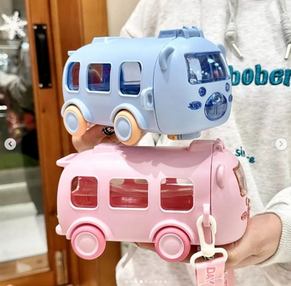 500ML Bear Car Toy Water Bottle