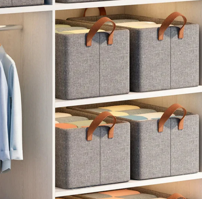 Clothes Storage Basket Cabinet Organizer