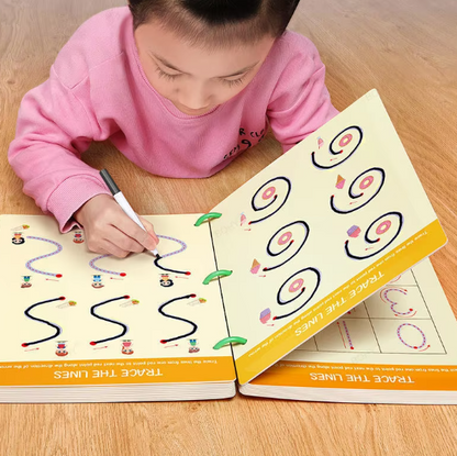 Mini Erasable Tracing Book