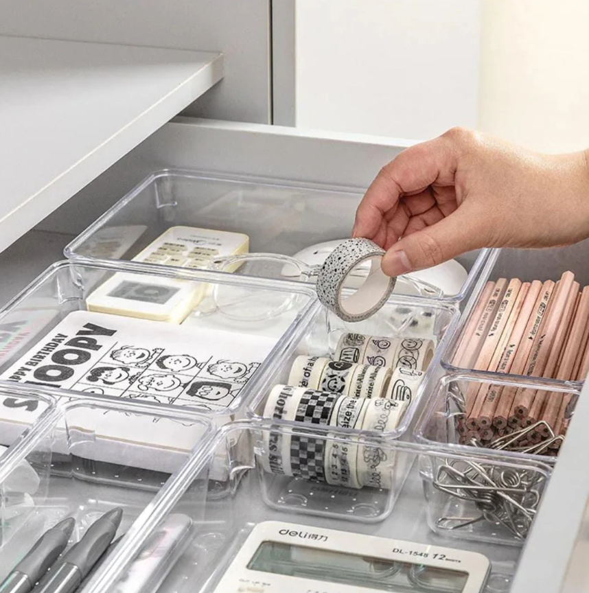 Transparent Drawer Organizer Trays