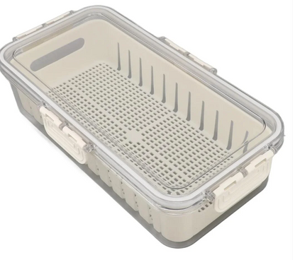 Compartment Refrigerator Box With Lid & Handle