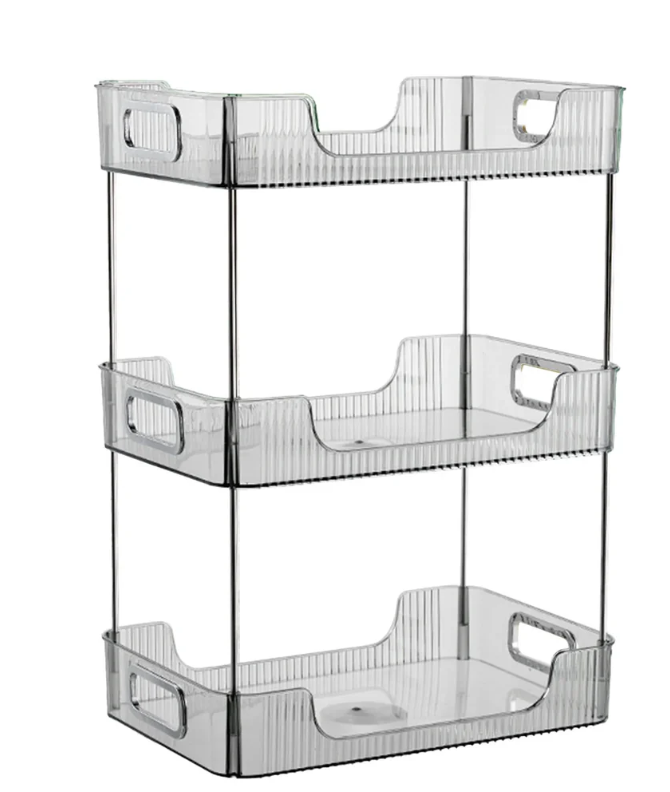 3-Tier Acrylic Multi-Purpose Vanity Display Rack