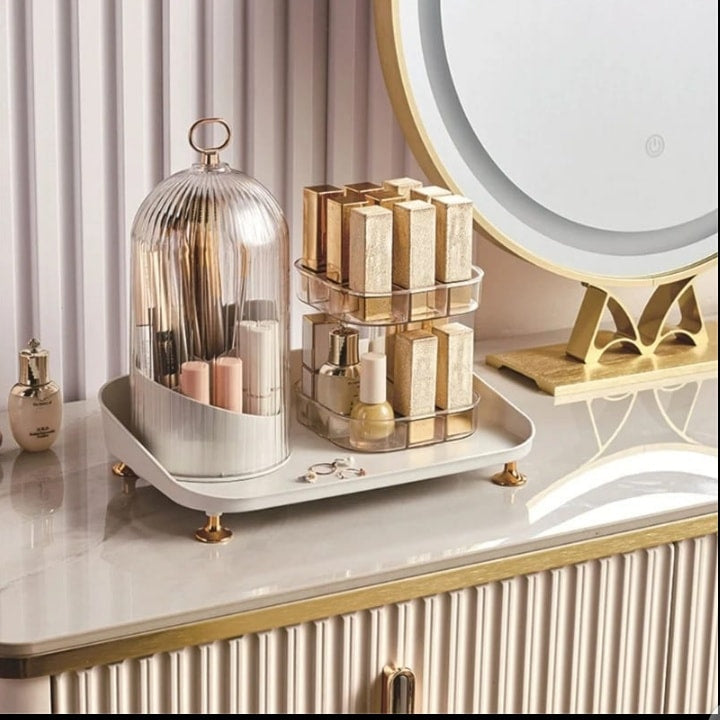 Spin Style Brush Holder & Lipstick Caddy