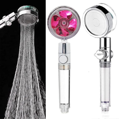 Turbocharged Water Saving Shower