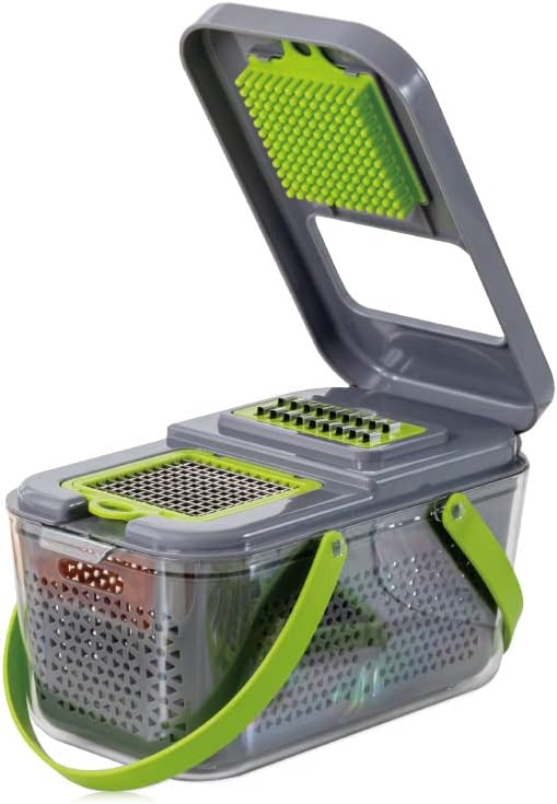 22 in 1 Vegetable Cutter Shredder Storage Box