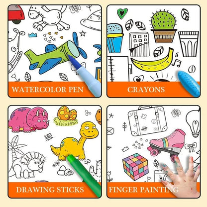 Creative Coloring Drawing Paper Roll