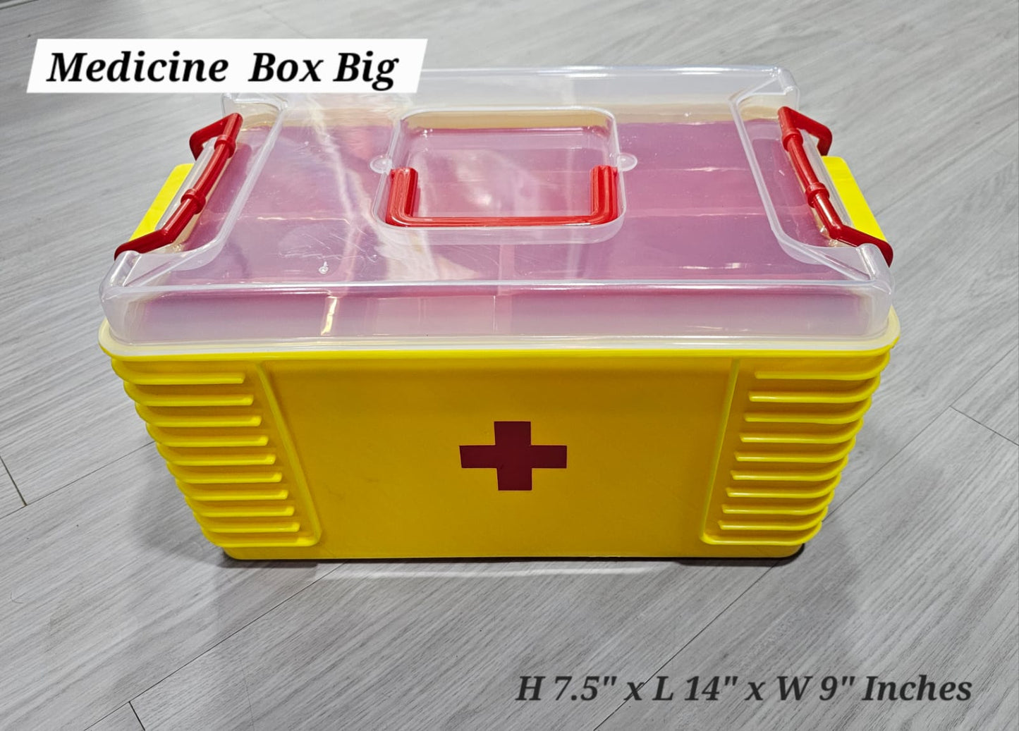 Multi-Layer Medicine Storage First Aid Box