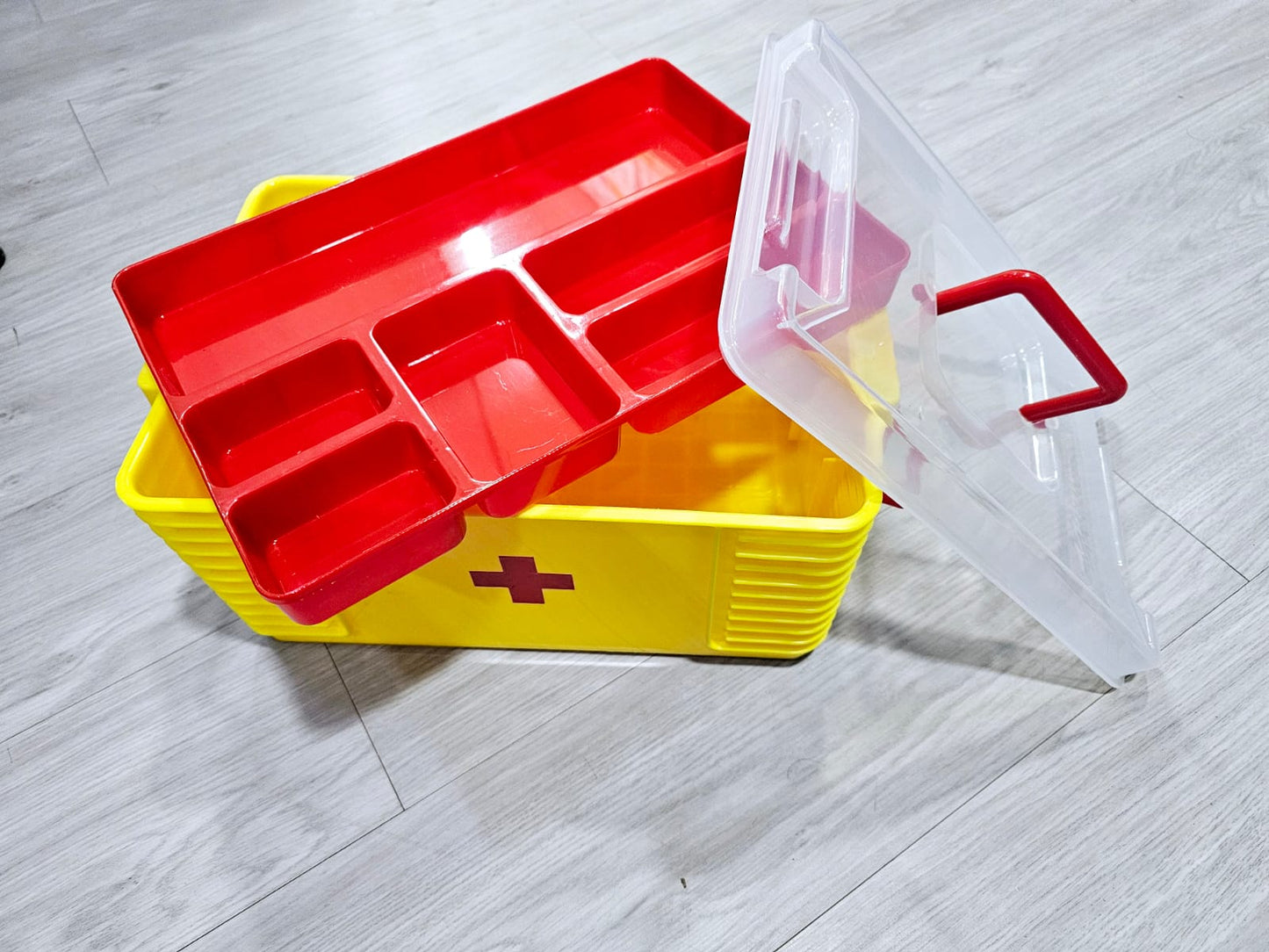 Multi-Layer Medicine Storage First Aid Box