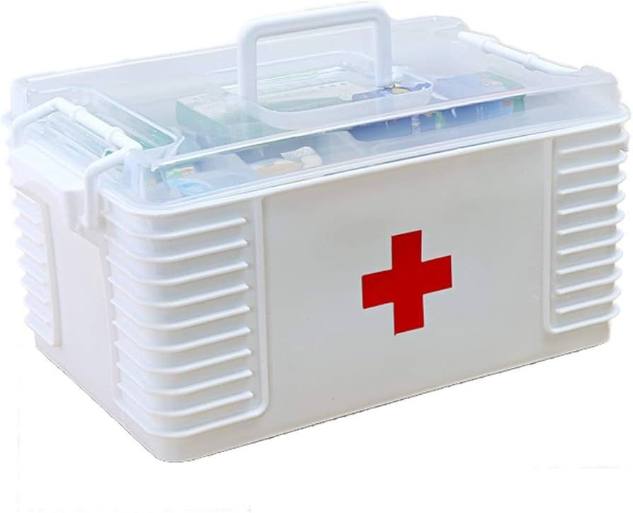 Multi-Layer Medicine Storage First Aid Box