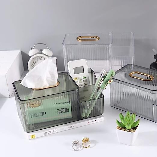 Rectangular Acrylic Tissue Box Holder