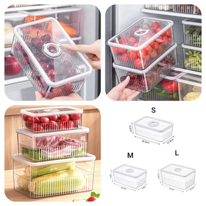 Acrylic Airtight Fridge Storage Box