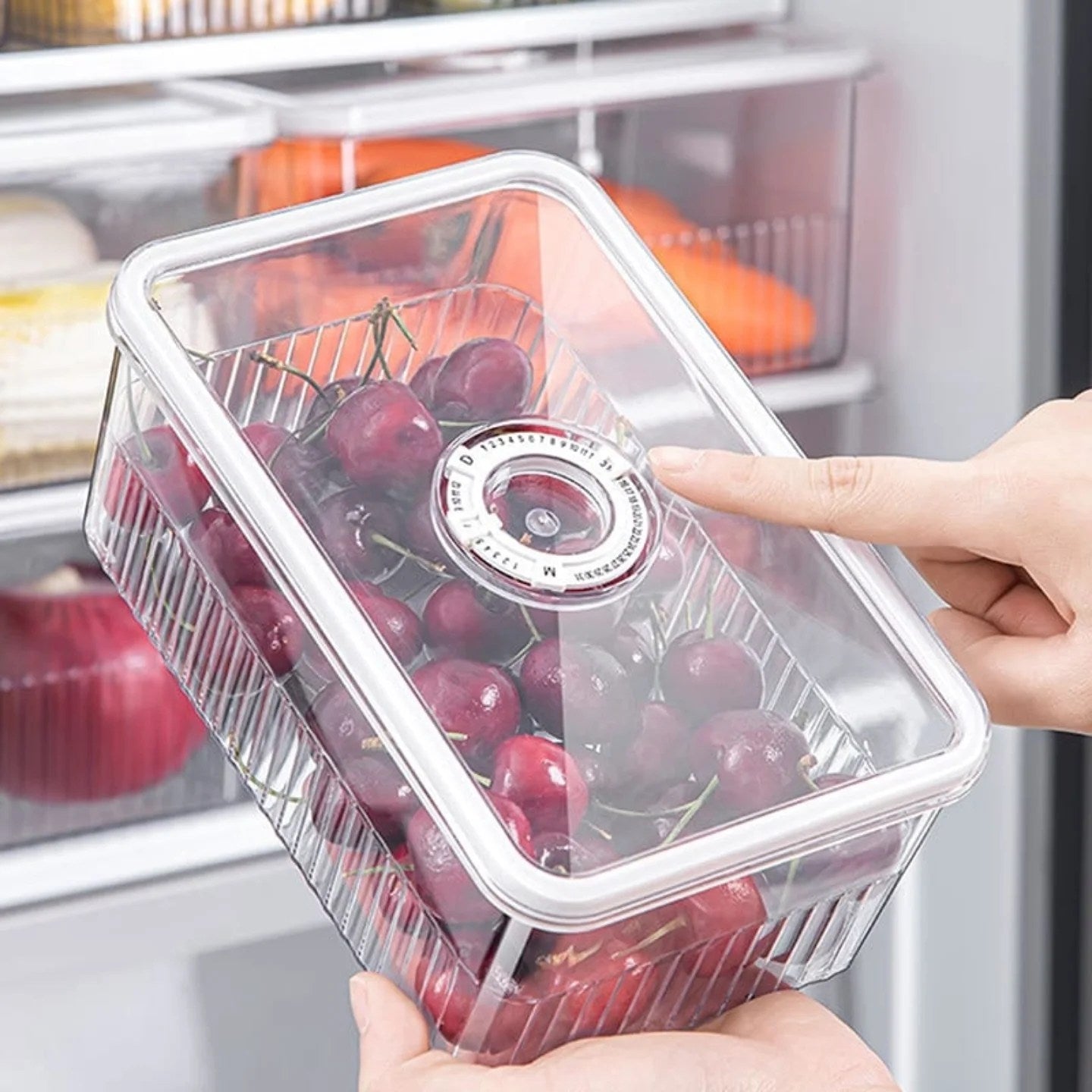 Acrylic Airtight Fridge Storage Box