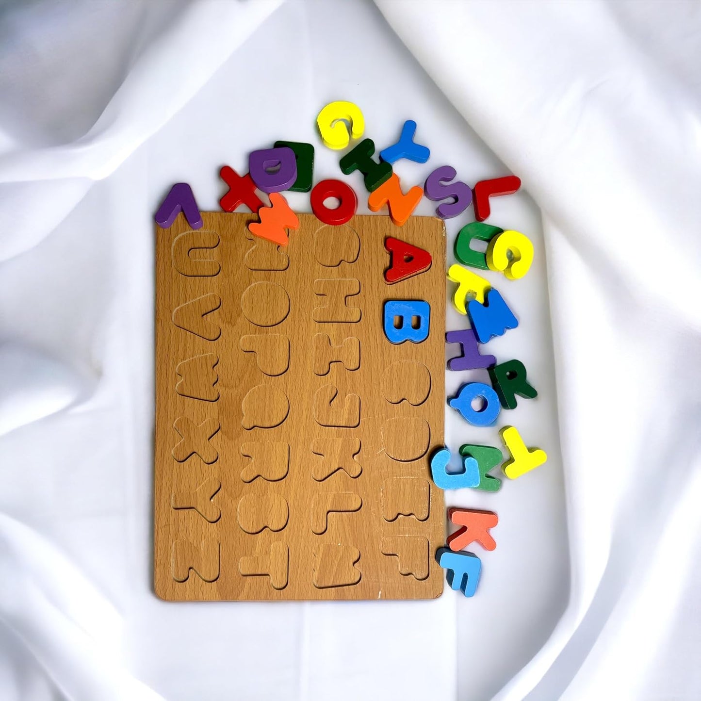 Wooden Board Peg Puzzles Learning Educational Toy