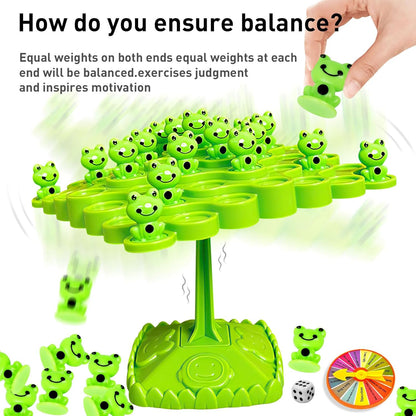 Balance Tree Frog Stacking Game