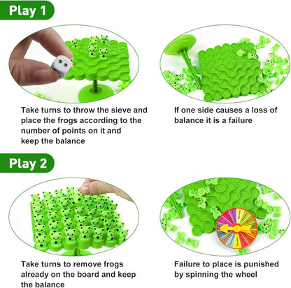 Balance Tree Frog Stacking Game